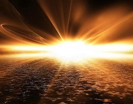 Sunset Stock Illustration