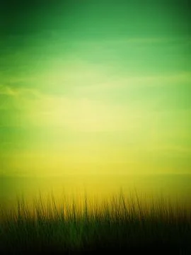 Sunset Stock Illustration