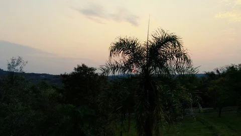 Sunset in Independencia Paraguay Stock Footage 116724558
