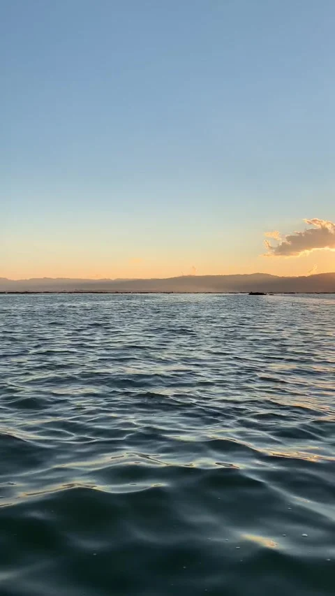Sunset on Inle Lake Видео 343754778