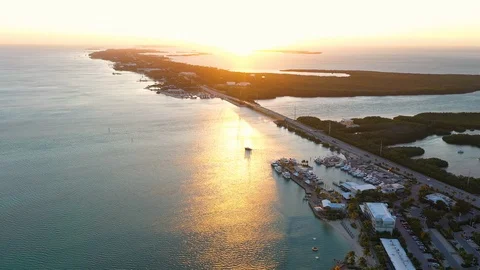 Sunset Islamorada Stock-Footage 124508140