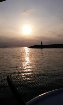 Sunset in İstanbul Stock Photos