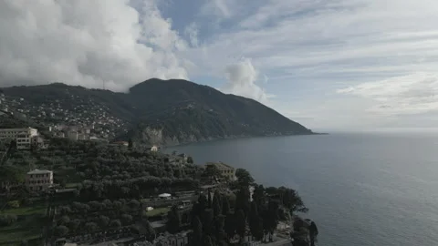 Sunset on the Italian coast Stock Footage 301794130