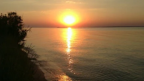 Sunset. It's Ukraine. Stock Footage 89611289