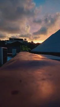 Sunset itu indah 库存照片