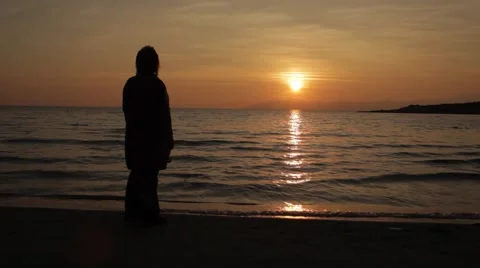 Sunset Izmir Stock Footage 48538337