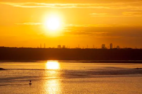 Sunset in jacksonville Stock Photos