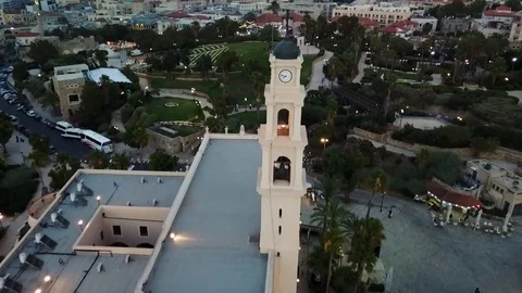 Sunset in Jaffa. Israel. 15 Stock Footage 104236884
