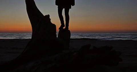 Sunset Jib Feeling 4k Stock Footage 51163471