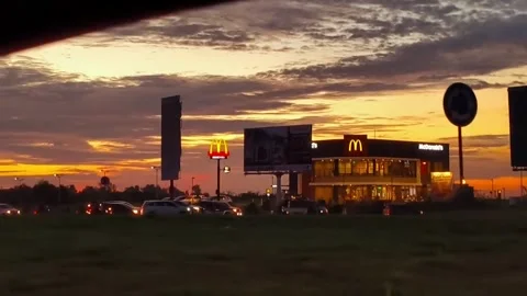 Sunset journey Stock Footage 316574705