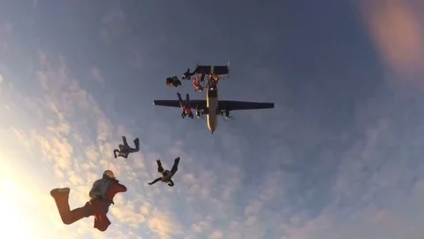 Sunset jump 스톡 동영상 82297107