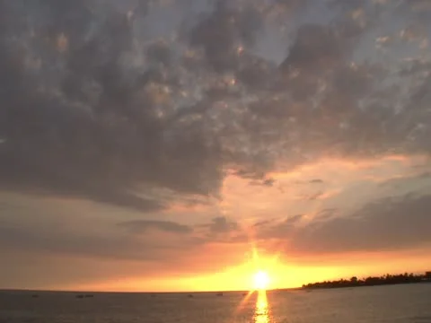 Sunset at Kailua Bay Stock-Footage 22243087