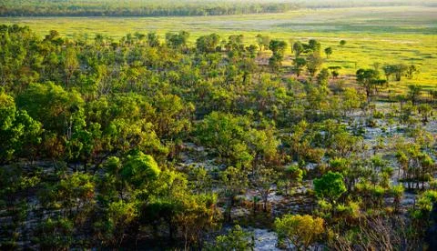 Sunset in Kakadu Stock Photos