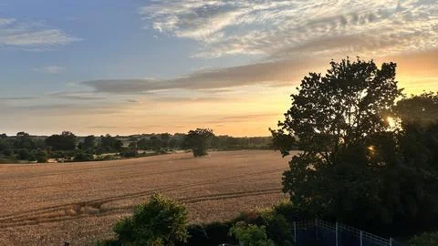 A Sunset in Kent Photos