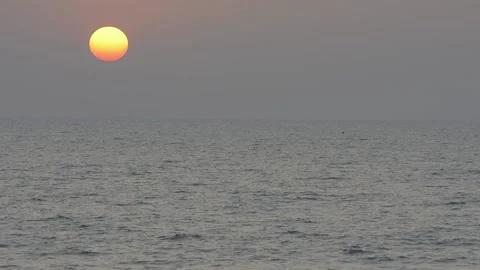 Sunset at  Khoa Lak Stock Footage 159046733