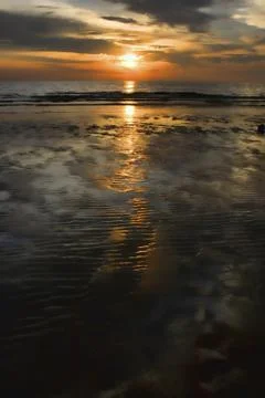 Sunset at Koh Chang Stock Photos