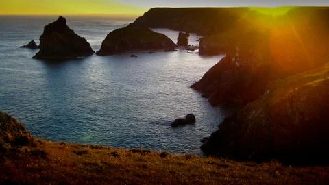 Sunset at Kydance Cove Stock Photos