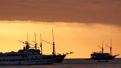 Sunset Labuan Bajo Stock-Footage 345409074