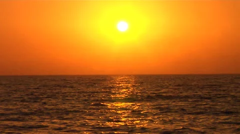 Sunset by the Lac Stock Footage 41380906