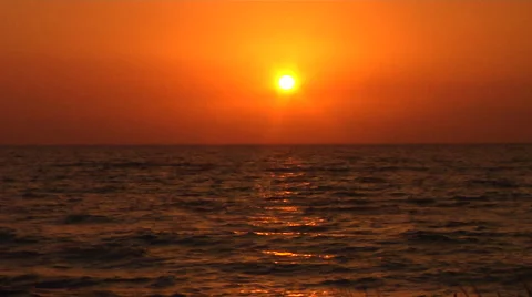 Sunset by the Lac Stock Footage 41380931