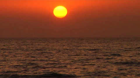 Sunset by the Lac Stock Footage 41380943