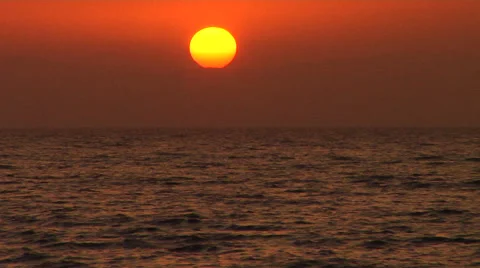 Sunset by the Lac Stock Footage 41380952