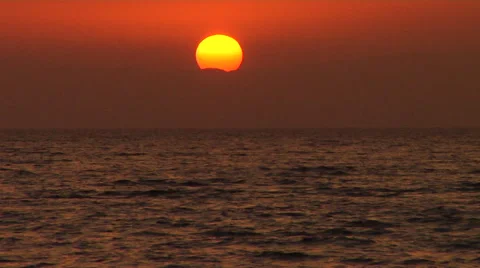 Sunset by the Lac Stock Footage 41380957