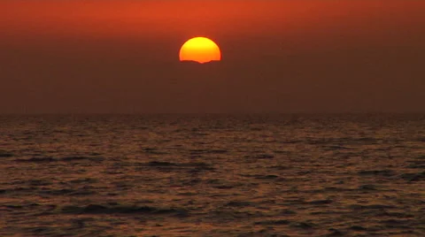 Sunset by the Lac Stock Footage 41380967