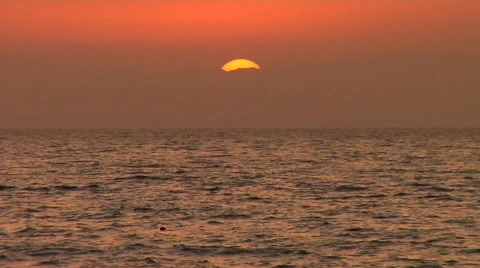 Sunset by the Lac Stock Footage 41380982