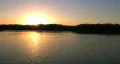 Sunset on Lake HD Footage