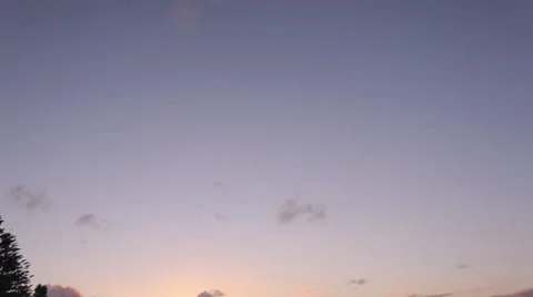 Sunset by the Lake Stock Footage 22992069