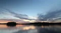 Sunset on Lake Rosseau. Timelapse. HD Footage