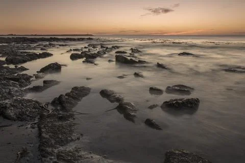 Sunset in Lambert's Bay Stock Photos