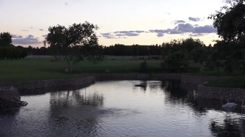 Sunset Landscape Stock Footage 42678610