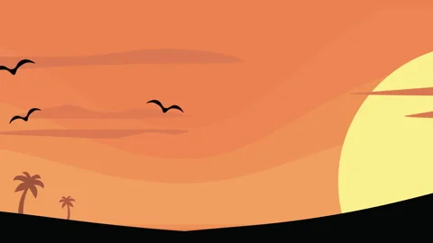 Sunset Landscape Stock Footage 246999228