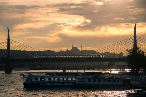 Sunset Landscapes Stock Photos