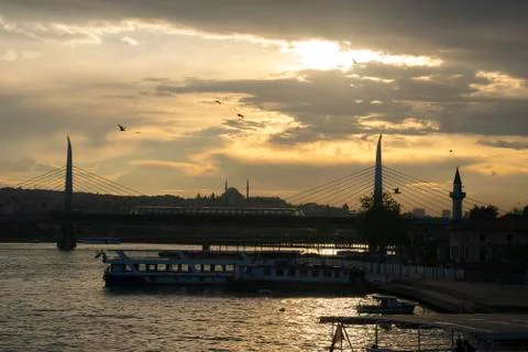 Sunset Landscapes Stock Photos