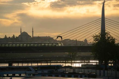 Sunset Landscapes Stock Photos