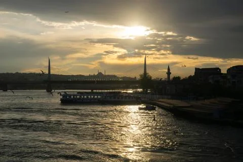 Sunset Landscapes Stock Photos