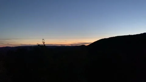 Sunset in Les Cévennes Stock-Footage 345361134