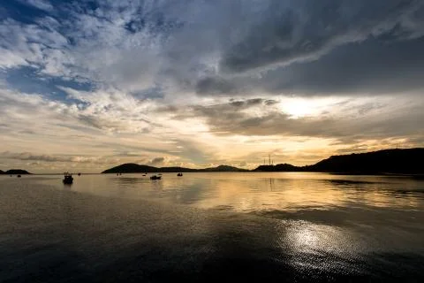 Sunset light Stock Photos