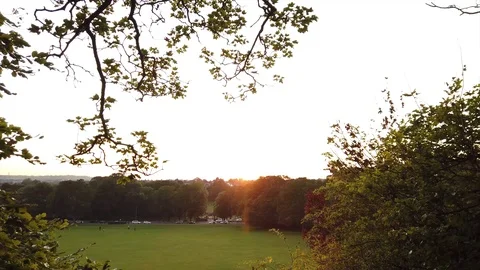 Sunset In London Filed Stock Footage 114681464