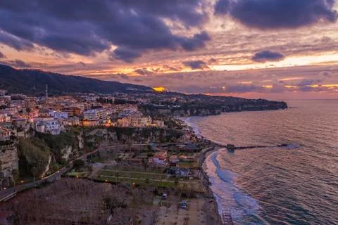Sunset Long-Exposure Stock Photos