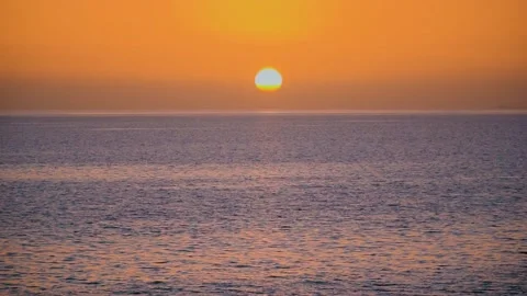 Sunset Long Stock Footage 195352495