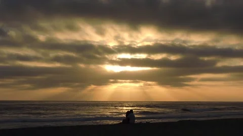 Sunset Love Video stock 65067907