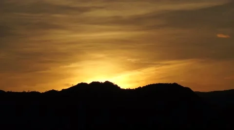 Sunset in Luang Prabang Stock Footage 41511142