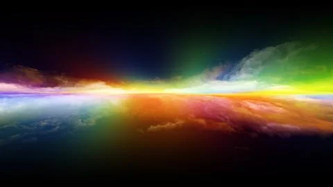 Sunset Magic Stock Illustration