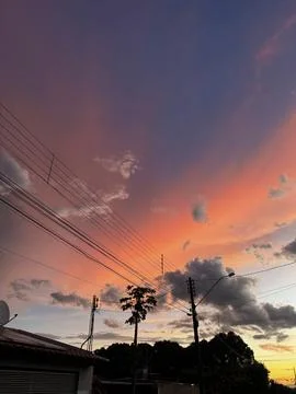 Sunset magic Fotos Stock