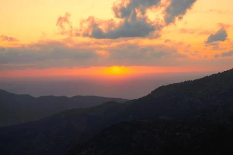 SUNSET IN MAJORCA 2 Stock Photos