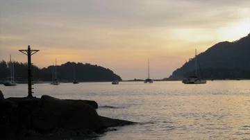 Sunset in Malaysia Stock Footage 85625910